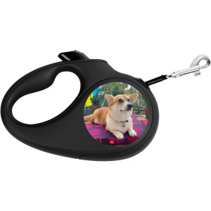 Повідець-рулетка для собак WAUDOG R-leash Design кастомізована