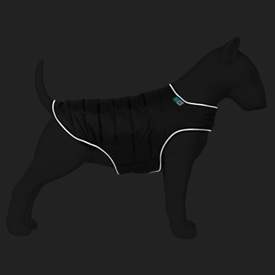 Курточка-накидка для собак AiryVest черная