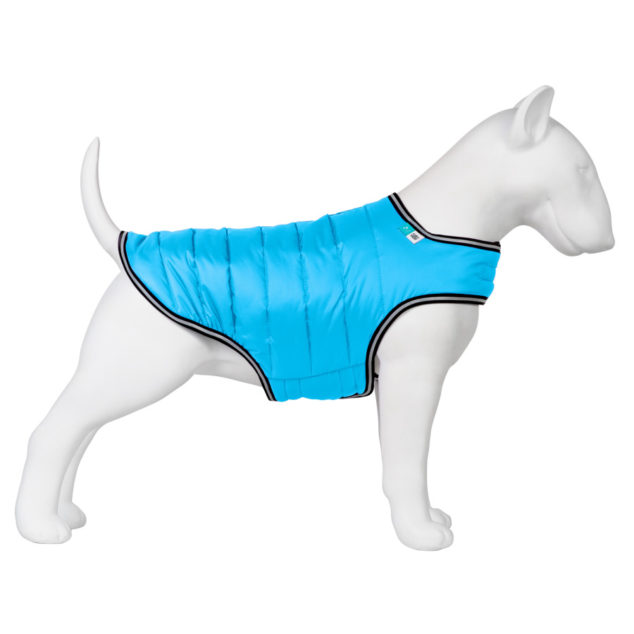 Курточка-накидка для собак AiryVest голубая