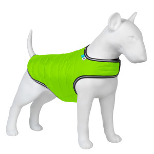Курточка-накидка для собак AiryVest салатовая
