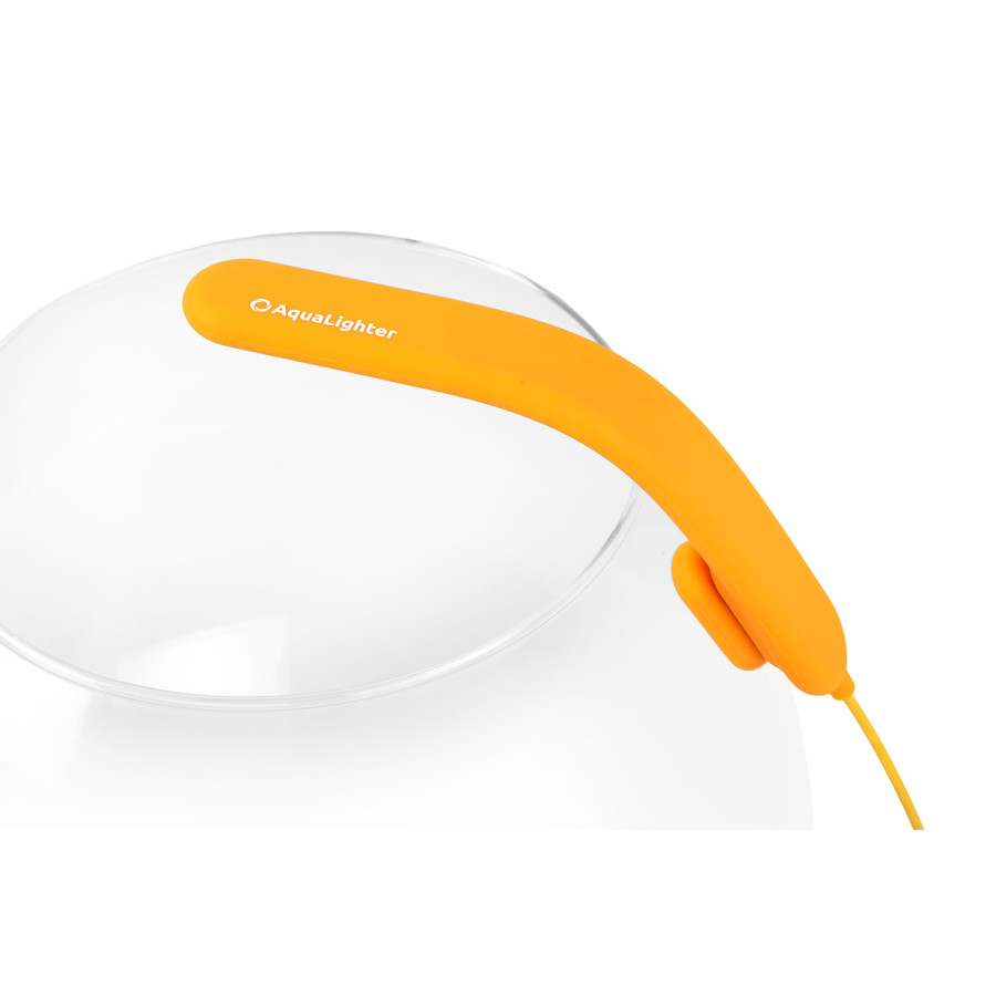 AquaLighter PicoSoft - инновационный гибкий LED светильник для круглых аквариумов. Желтый