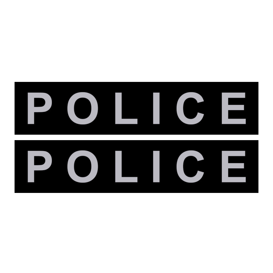 Змінний напис «POLICE» для шлеї та нашийника DogExtremе Police N1 і N2