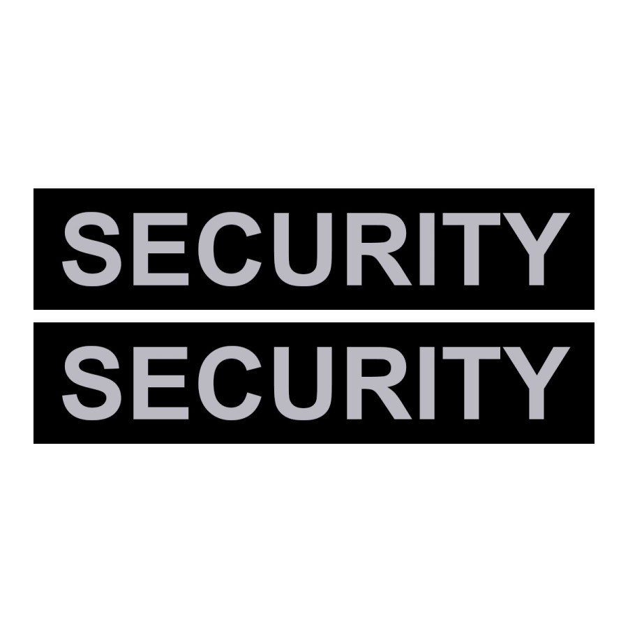 Змінний напис «SECURITY» для шлеї та нашийника DogExtremе Police N1 і N2