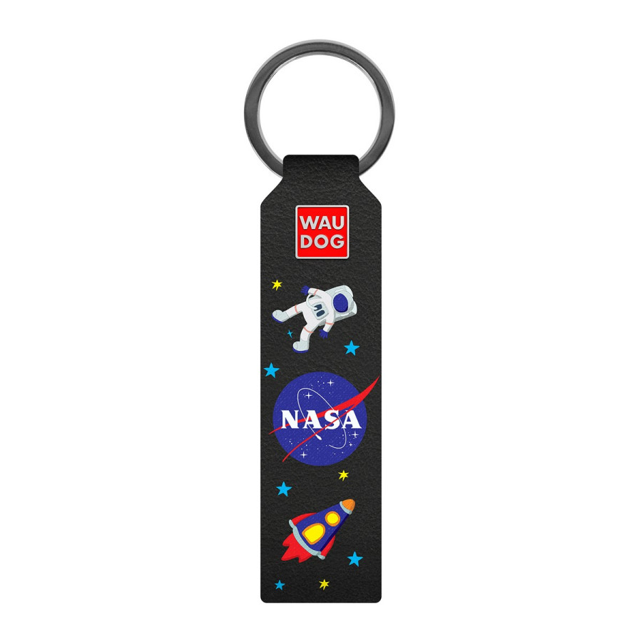 Keychain WAUDOG, pattern "NASA", 