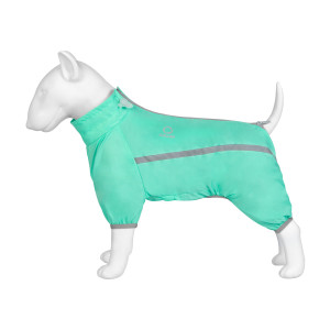 Вітровка з нейлоновою підкладкою для собак, ментоловий