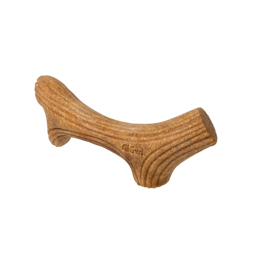 Игрушка для собак Рог жевательный GiGwi Wooden Antler, дерево, полимер