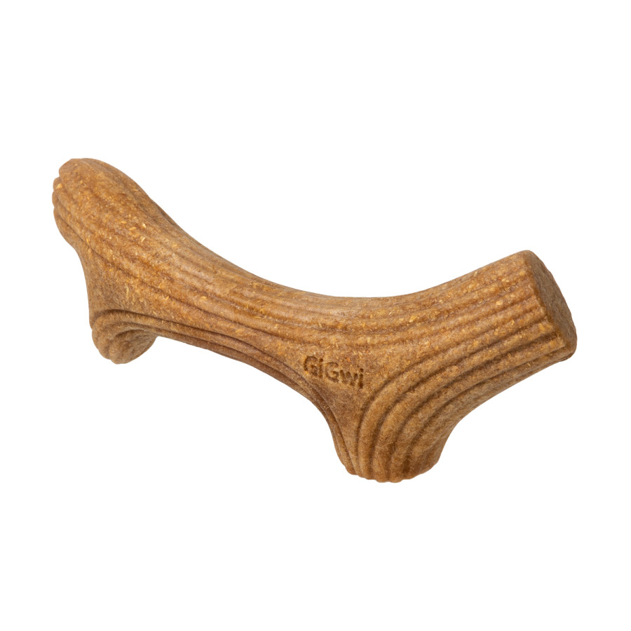 Игрушка для собак Рог жевательный GiGwi Wooden Antler, дерево, полимер