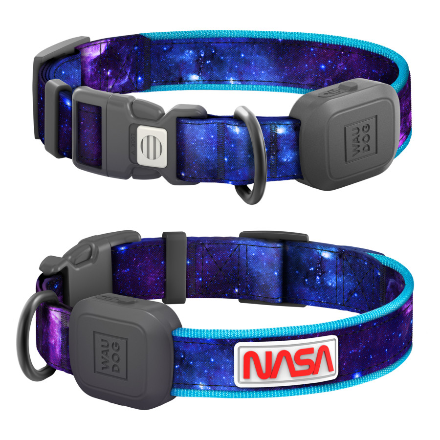 Ошейник для собак с подсветкой WAUDOG LED, NASA21
