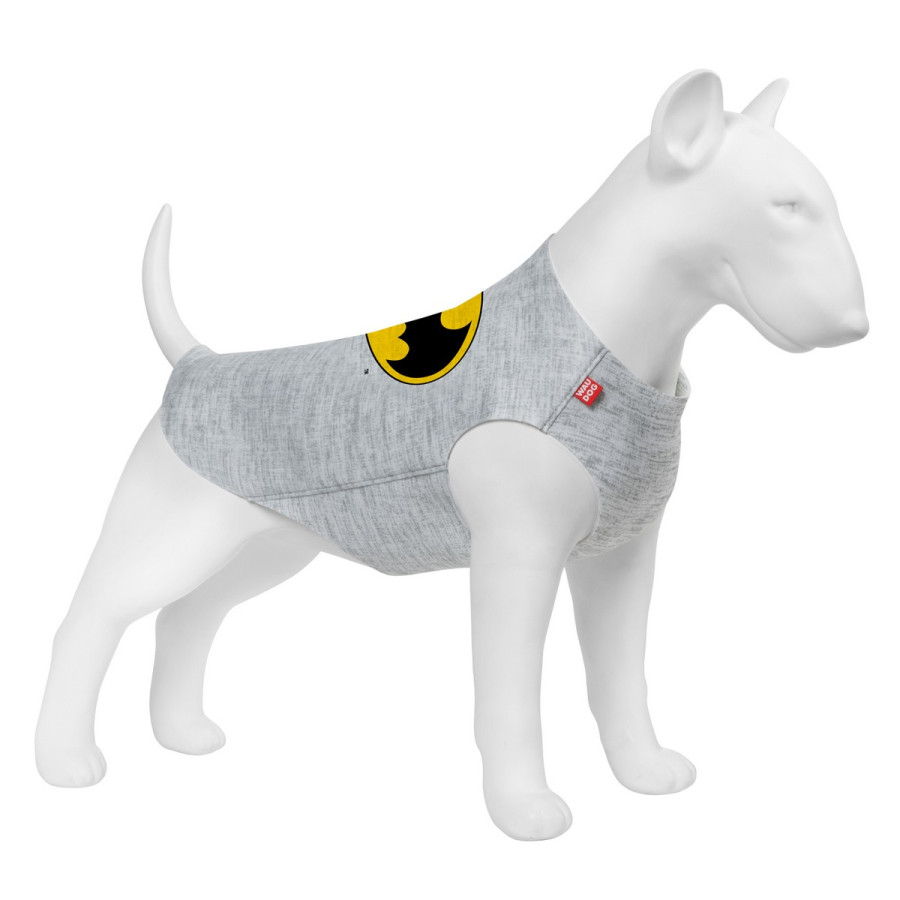 Майка для собак WAUDOG Clothes, рисунок "Бэтмен лого"