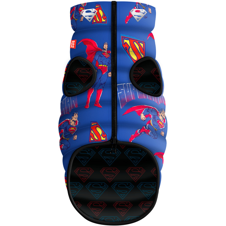 Курточка для собак WAUDOG Clothes двостороння, малюнок "Сила Супермена"