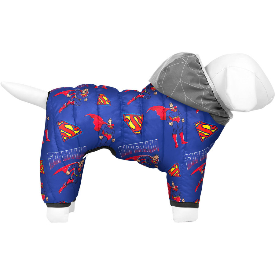 Комбінезон для собак WAUDOG Clothes, малюнок "Сила Супермена"