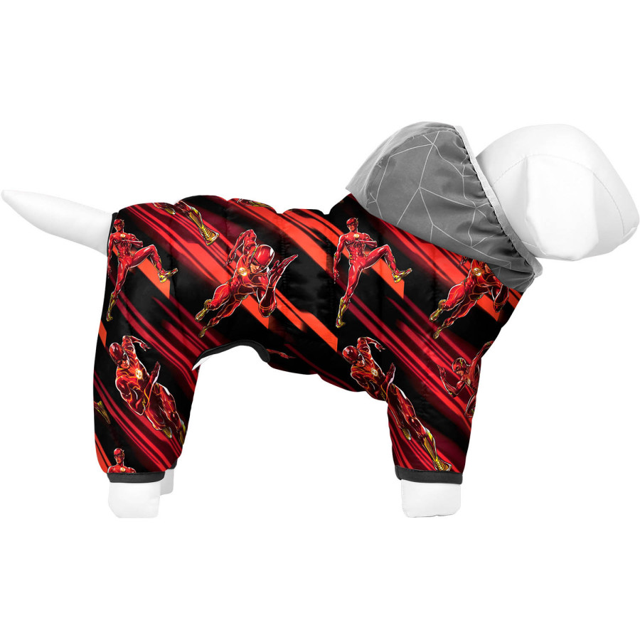Комбінезон для собак WAUDOG Clothes, малюнок "Швидкість Флеша"