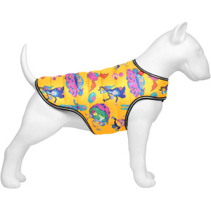 Курточка-накидка для собак WAUDOG Clothes, малюнок "Рік та Морті 3"