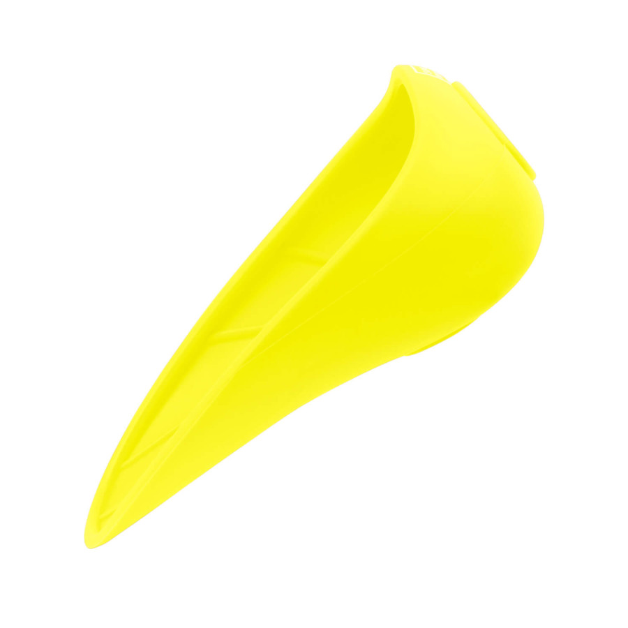Поїлка-насадка на пляшку WAUDOG Silicone, 165х90 мм, жовта