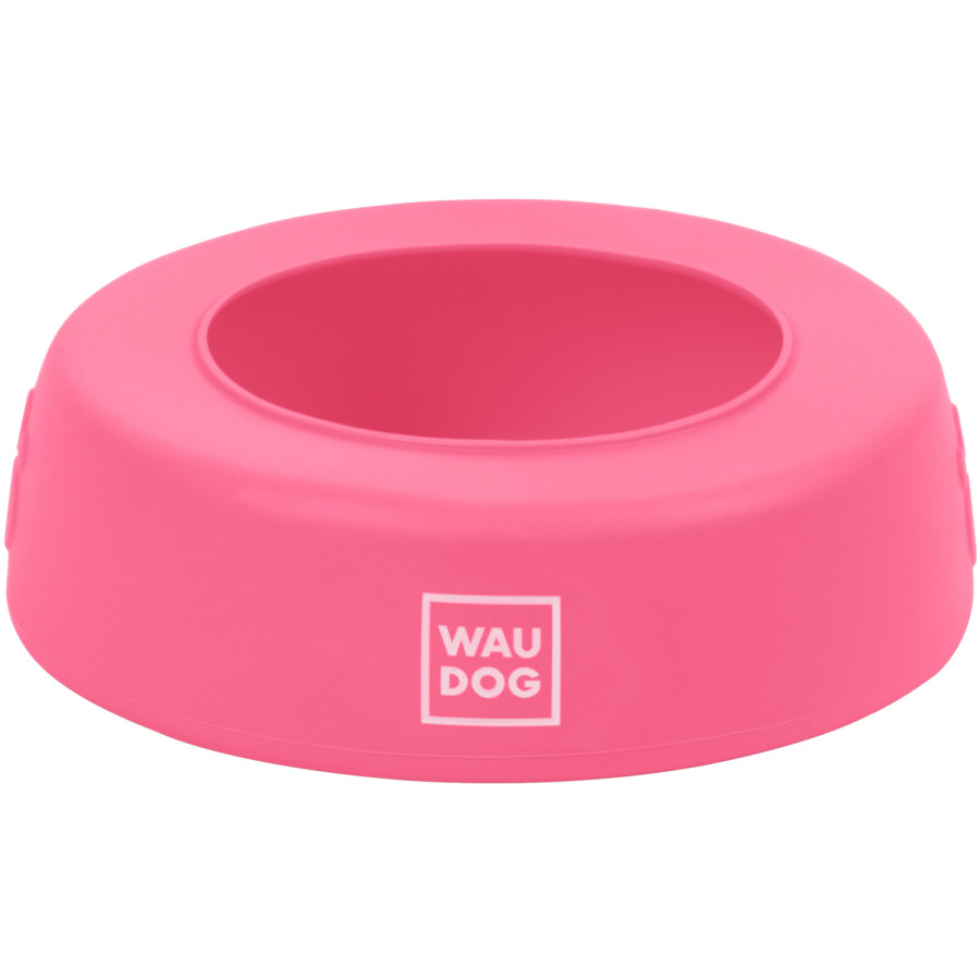 Миска-непроливайка WAUDOG Silicone, 750 мл, рожева