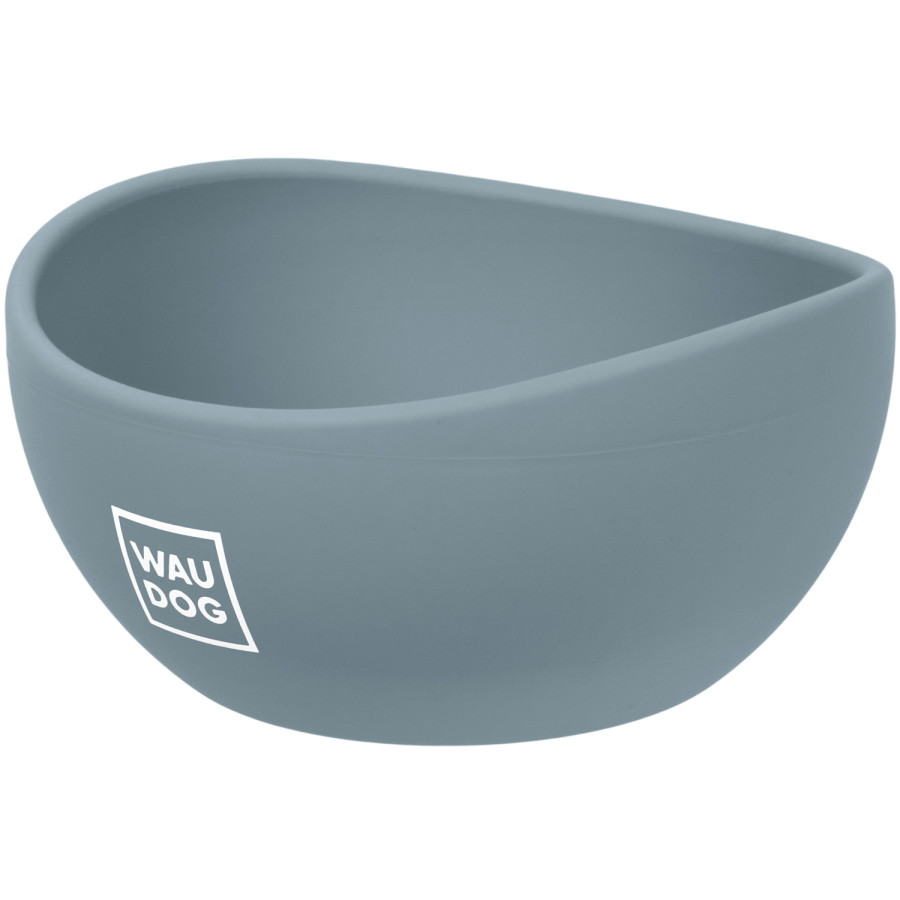 Миска WAUDOG Silicone, 250 мл, сіра