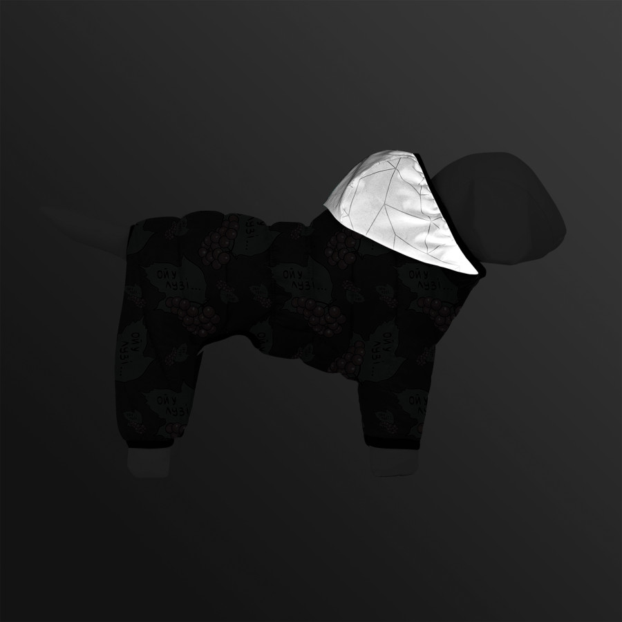 Комбинезон для собак WAUDOG Clothes, рисунок "Калина"
