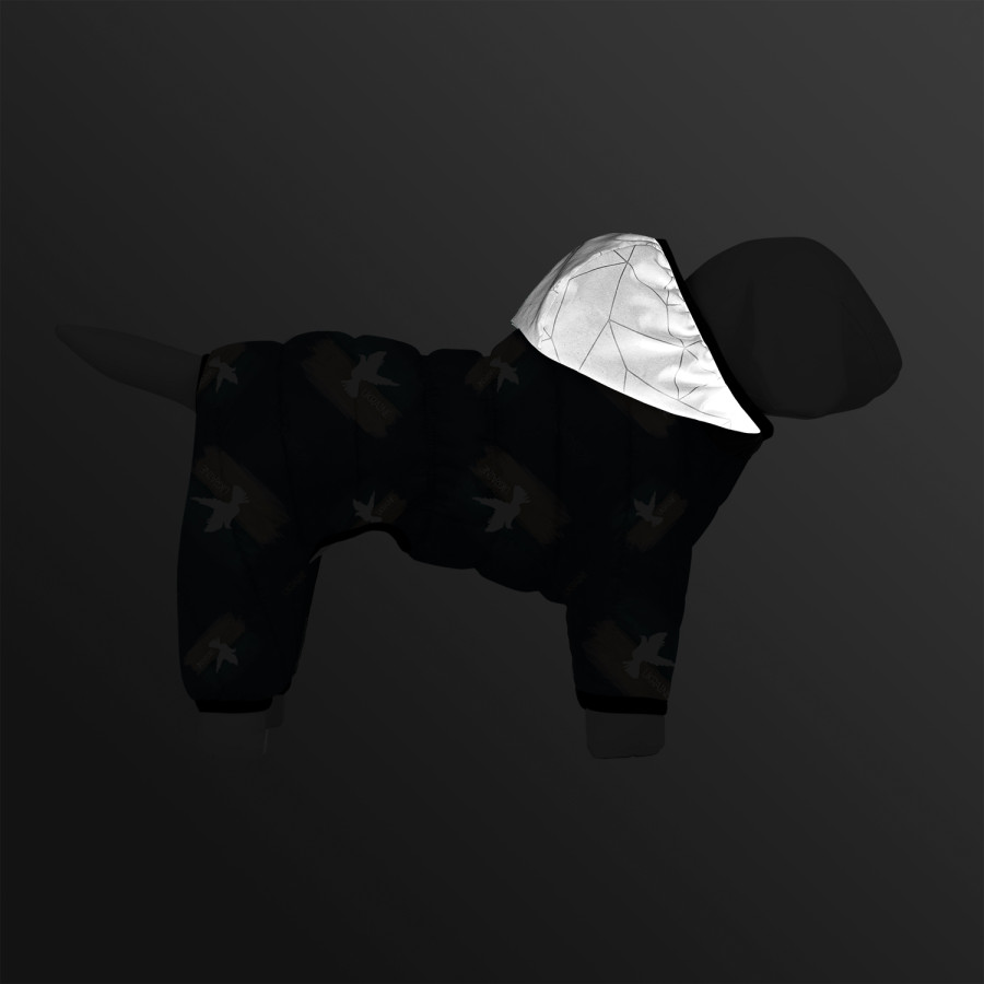 Комбинезон для собак WAUDOG Clothes, рисунок "Флаг"