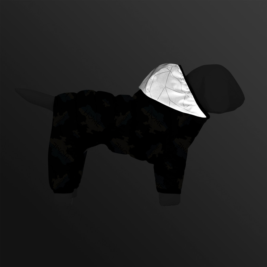 Комбінезон для собак WAUDOG Clothes, малюнок "Дім"