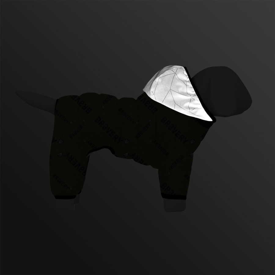 Комбинезон для собак WAUDOG Clothes, рисунок "Смелость"