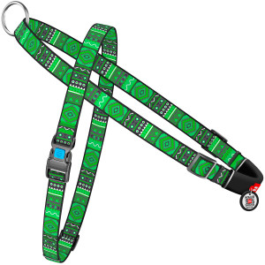 Harness with handle WAUDOG Nylon with QR passport, 