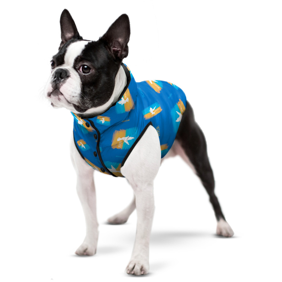 Курточка для собак WAUDOG Clothes, рисунок "Флаг"