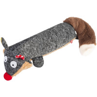 Іграшка для собак WAUDOG Fun Plush Єнот, трикотаж