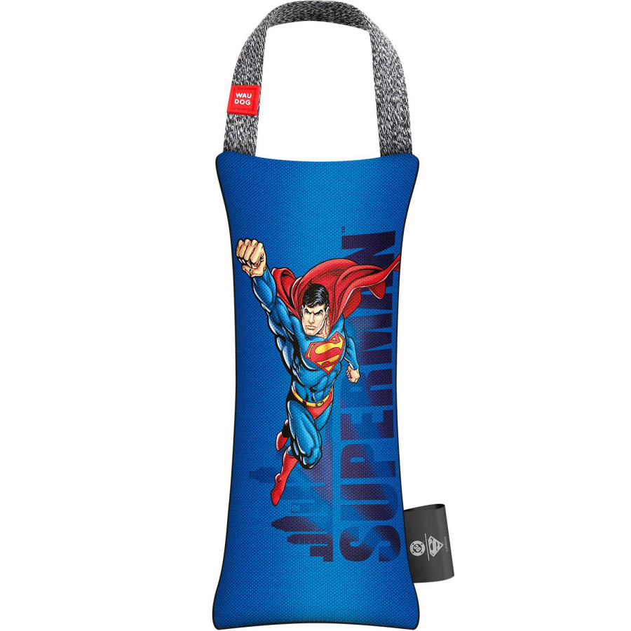 Іграшка для собак WAUDOG Fun з пискавкою, малюнок "Сила Супермена"