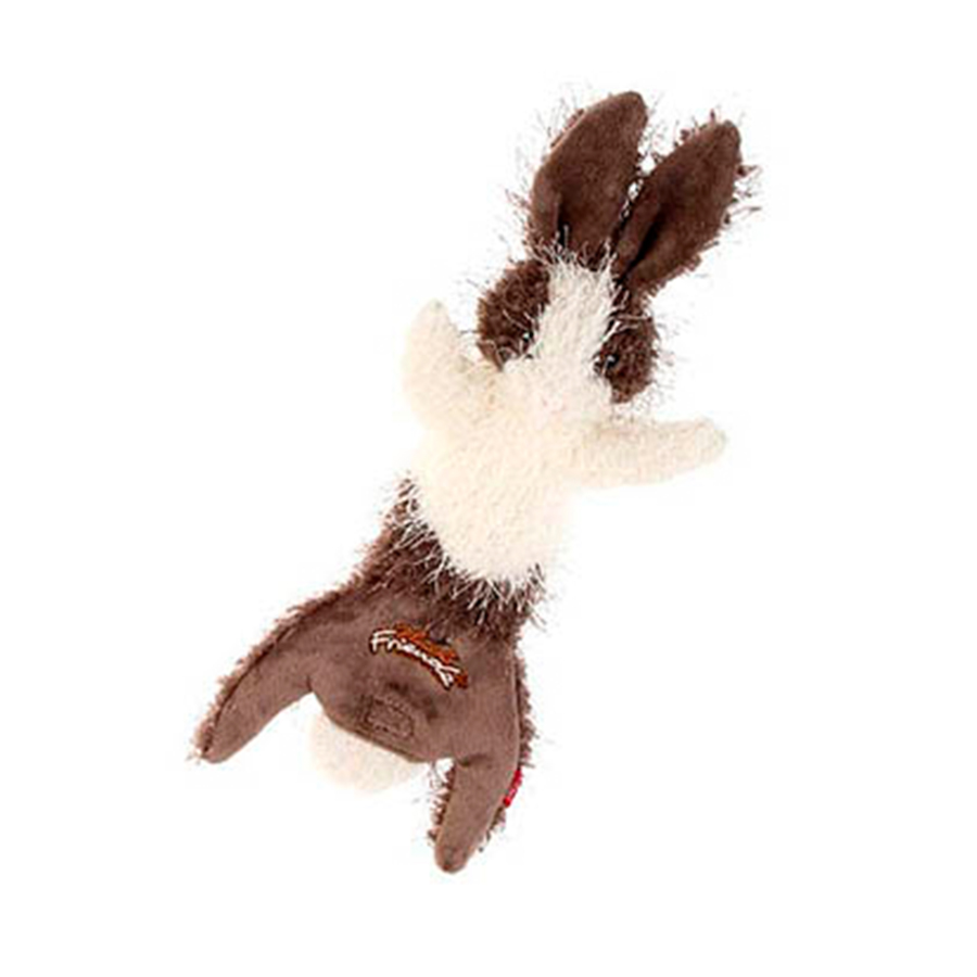 Іграшка для собак Заєць, шкурка з пискавкою GiGwi Plush, текстиль, 47 см