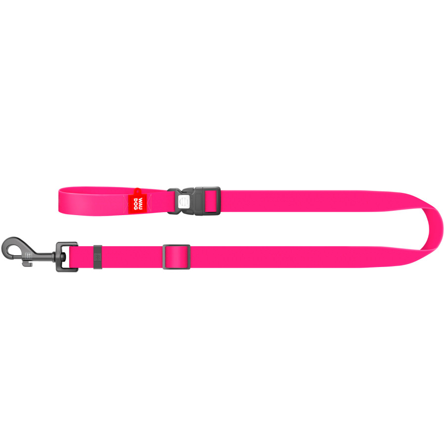 Петля-утримувач для грумінгу собак водостійка WAUDOG Waterproof, рожевий