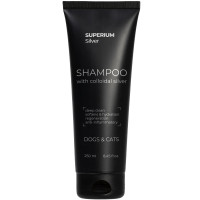 СУПЕРІУМ Сільвер шампунь універсальний з колоїдним сріблом для котів та собак, 250 мл