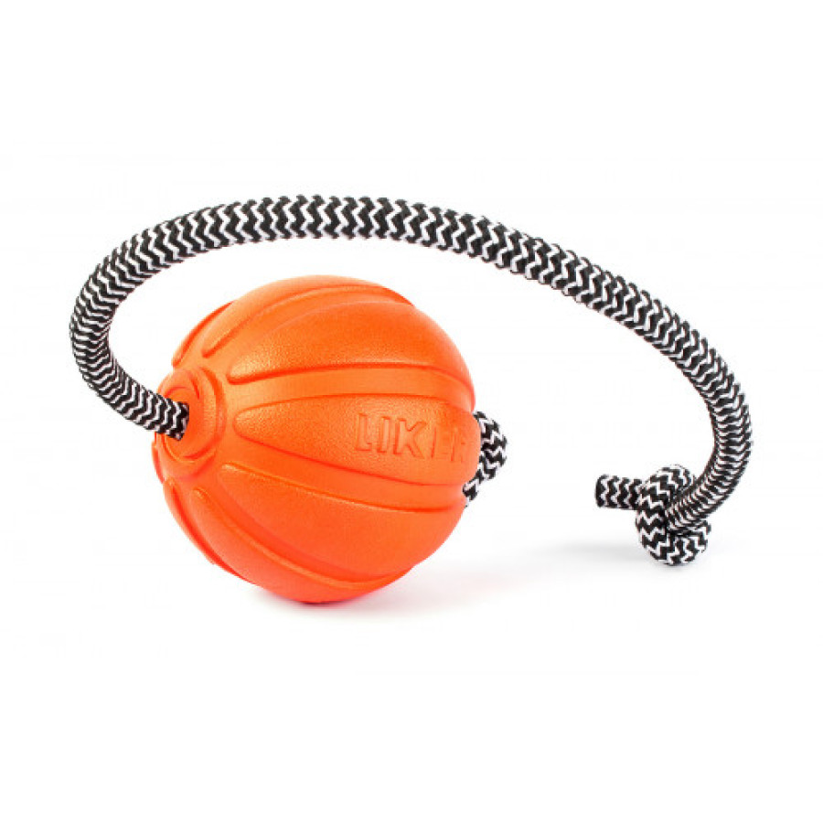Liker Cord 5 -  м'ячик зі шнурком для цуценят і собак дрібних порід